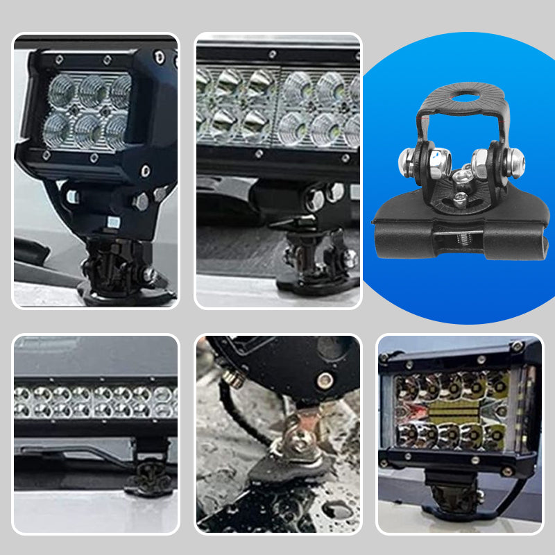 🔥Limited-time offer-2PCS Universal LED Light Bar Mounting Brackets