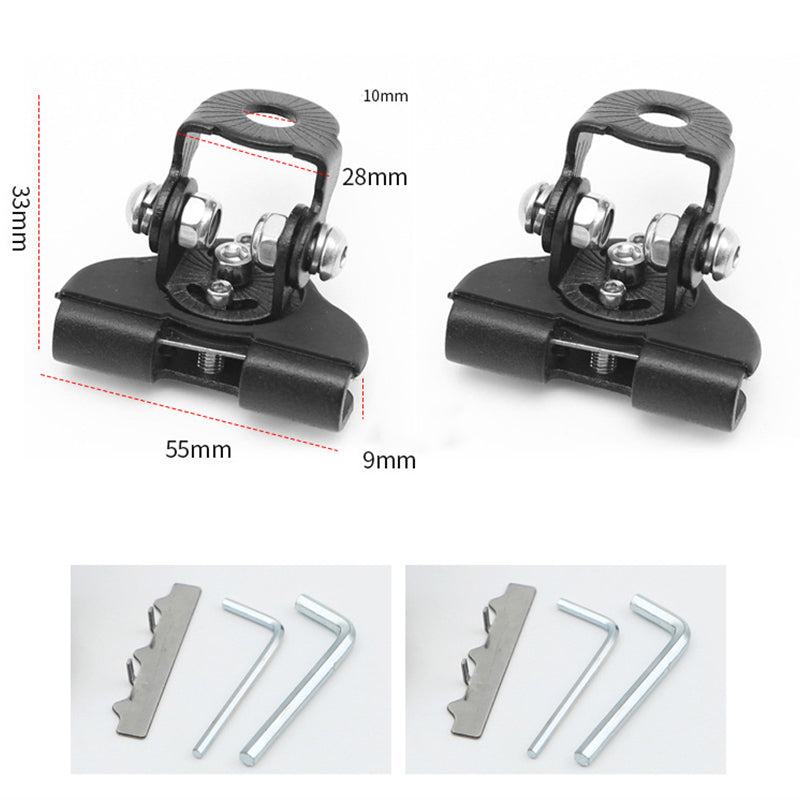 🔥Limited-time offer-2PCS Universal LED Light Bar Mounting Brackets