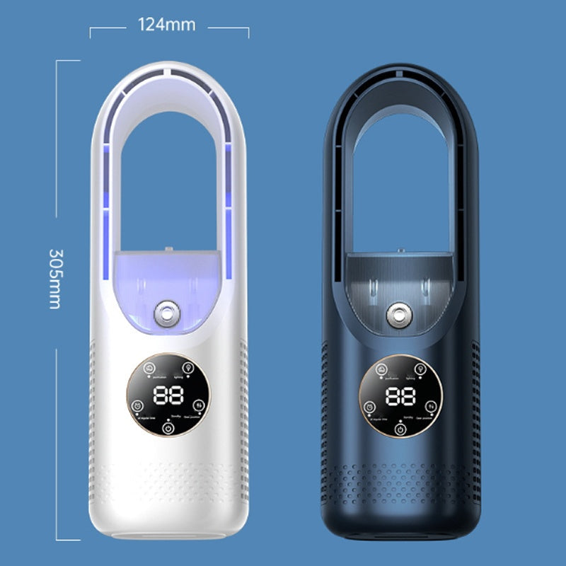🔥Limited-time offer-6-Speed Bladeless Electric Fan with Light