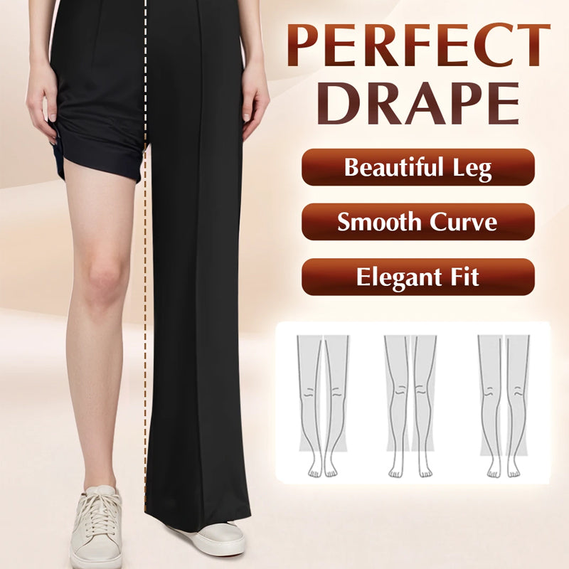 🎁New arrival 50% OFF💥Women's High-Waist Wide-Leg Trousers