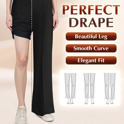 🎁New arrival 50% OFF💥Women's High-Waist Wide-Leg Trousers