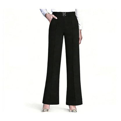 🎁New arrival 50% OFF💥Women's High-Waist Wide-Leg Trousers