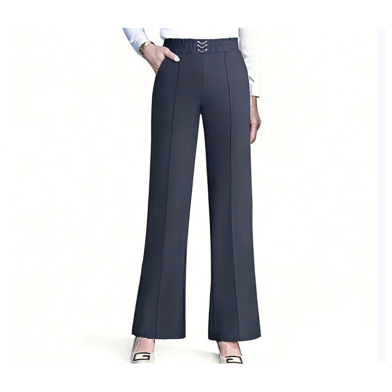 🎁New arrival 50% OFF💥Women's High-Waist Wide-Leg Trousers
