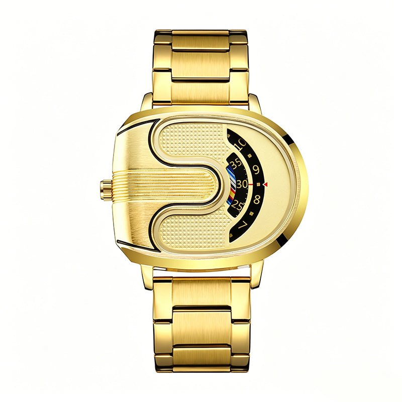🔥2026 New Arrivals Sale-Men's Fashion U-Shaped Dial Watch