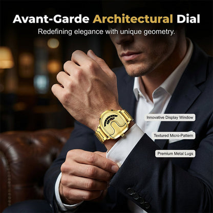 🔥2026 New Arrivals Sale-Men's Fashion U-Shaped Dial Watch