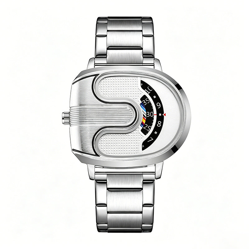 🔥2026 New Arrivals Sale-Men's Fashion U-Shaped Dial Watch