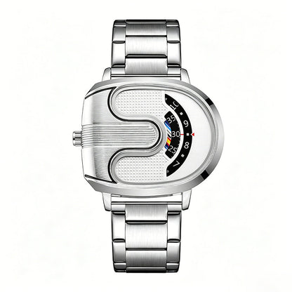 🔥2026 New Arrivals Sale-Men's Fashion U-Shaped Dial Watch