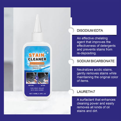 🧴 Mold & Stain Remover Gel – Penetrates Deep, Bleach-Free, Works on Grout & Silicone 🚫🦠✨