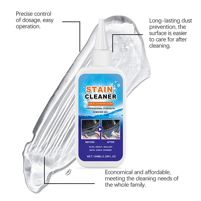 🧴 Mold & Stain Remover Gel – Penetrates Deep, Bleach-Free, Works on Grout & Silicone 🚫🦠✨