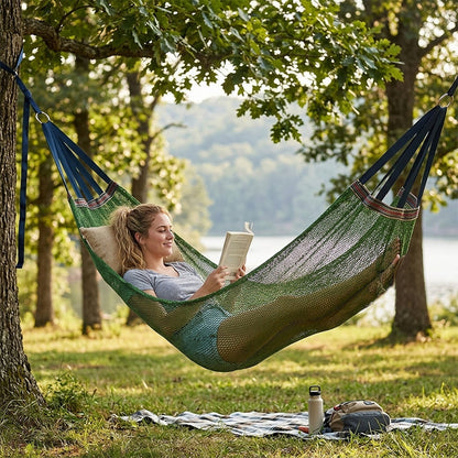 Upgraded Camping Hammock with Ropes