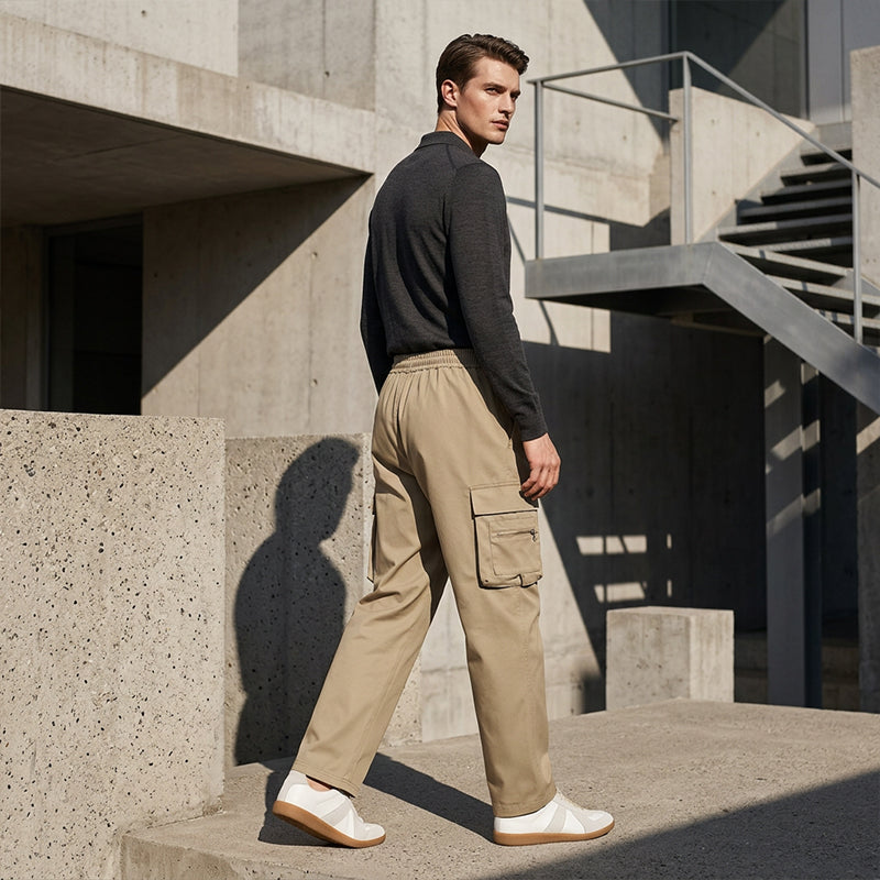 ✨ Practical Comfort | Men's Multi-Pocket Relaxed-Fit Cargo Pants