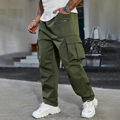 ✨ Practical Comfort | Men's Multi-Pocket Relaxed-Fit Cargo Pants