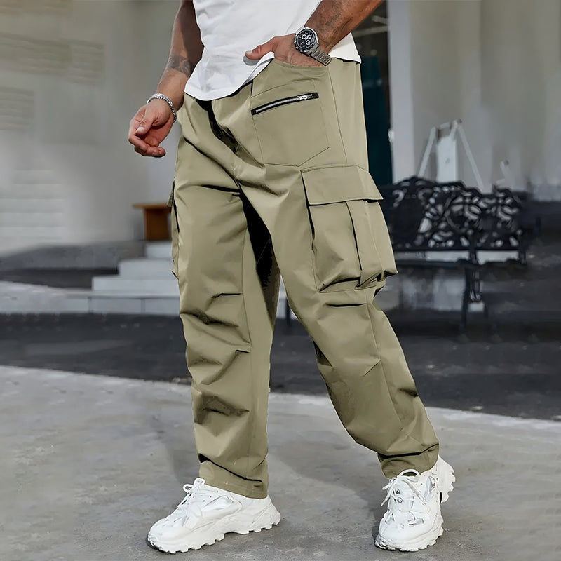 ✨ Practical Comfort | Men's Multi-Pocket Relaxed-Fit Cargo Pants