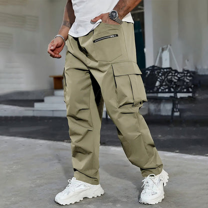 ✨ Practical Comfort | Men's Multi-Pocket Relaxed-Fit Cargo Pants