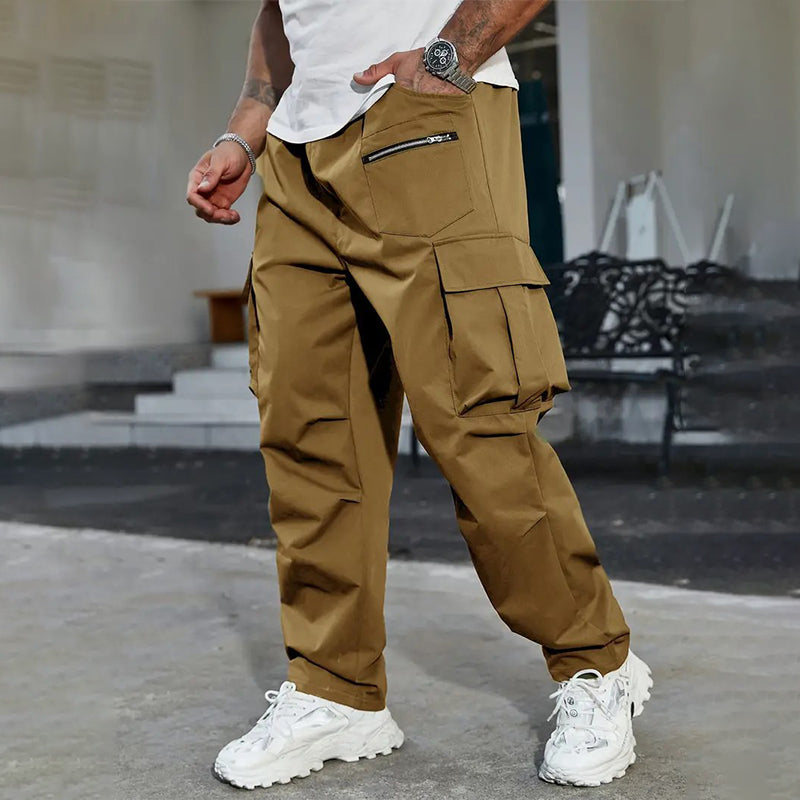 ✨ Practical Comfort | Men's Multi-Pocket Relaxed-Fit Cargo Pants