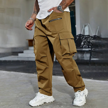 ✨ Practical Comfort | Men's Multi-Pocket Relaxed-Fit Cargo Pants