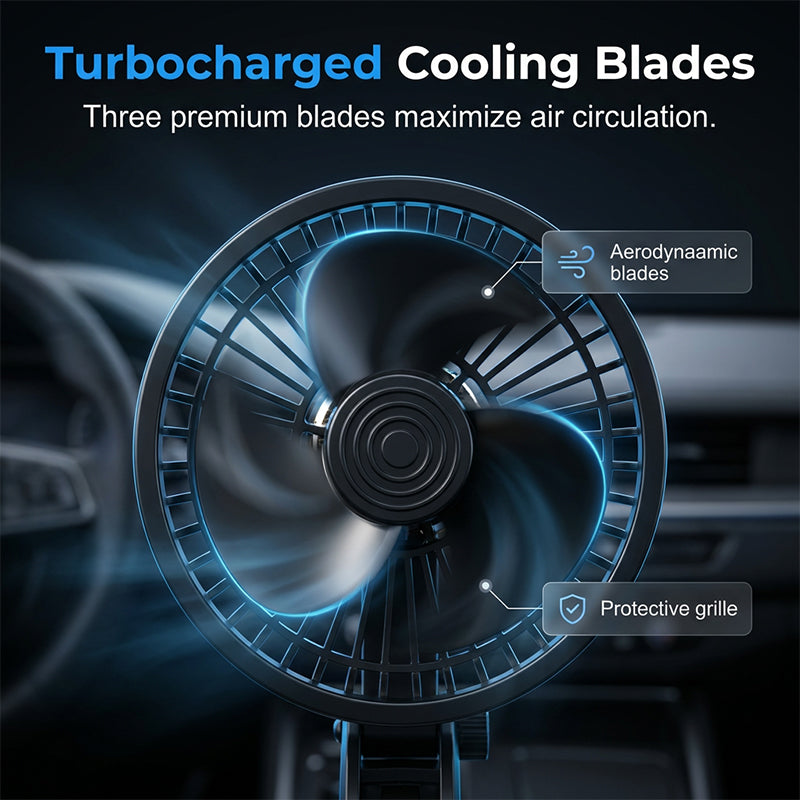 Instant Cooling Car Window Fan