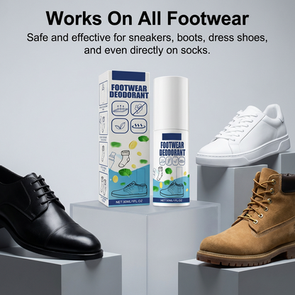 Footwear Deodorant Spray for Shoes and Socks