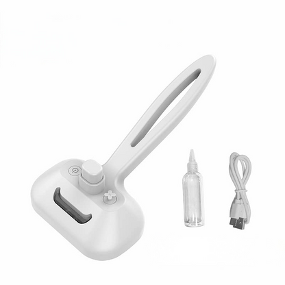 Self-Cleaning Mist Pet Brush with UV Light