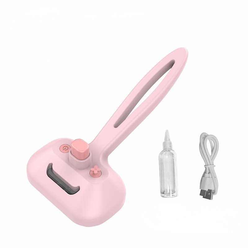 Self-Cleaning Mist Pet Brush with UV Light