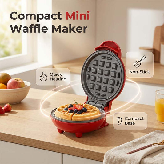 🔥Limited-time offer-Mini Electric Waffle Maker