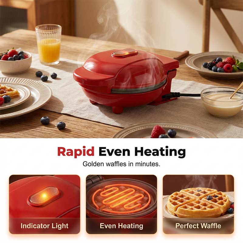 🔥Limited-time offer-Mini Electric Waffle Maker