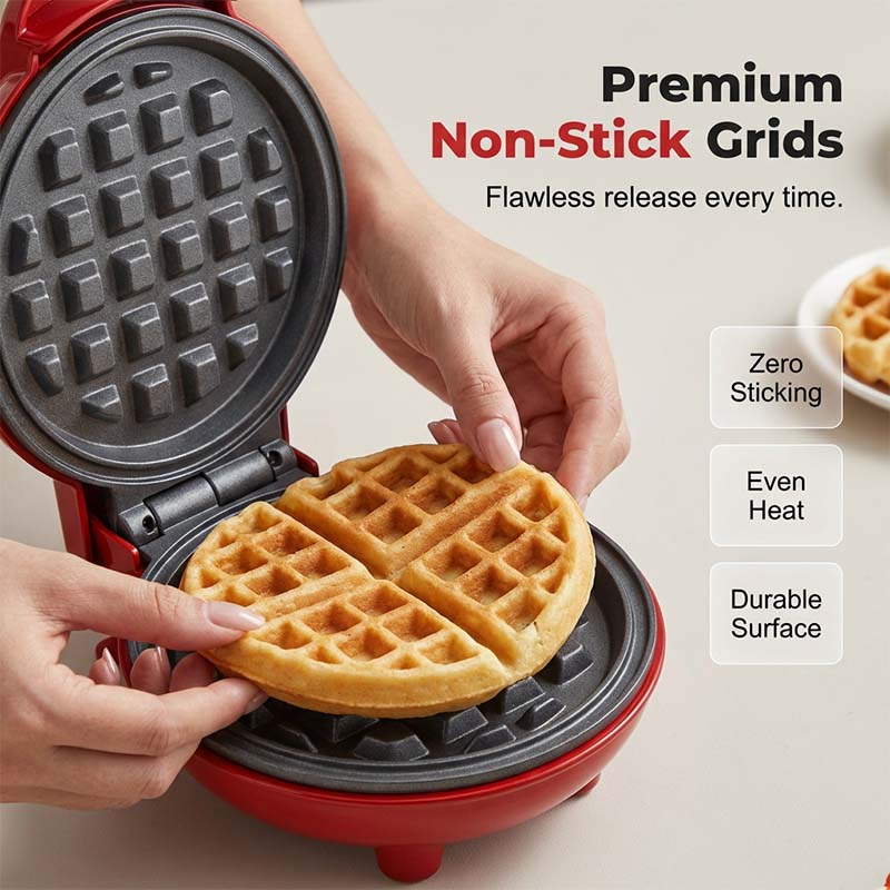 🔥Limited-time offer-Mini Electric Waffle Maker