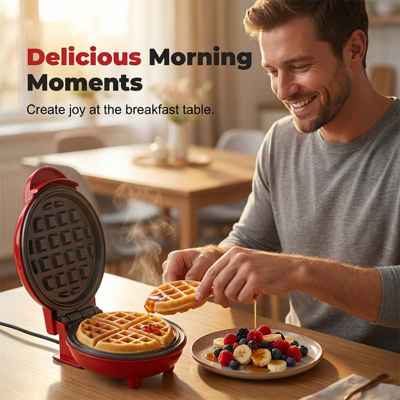 🔥Limited-time offer-Mini Electric Waffle Maker