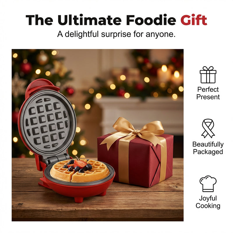 🔥Limited-time offer-Mini Electric Waffle Maker