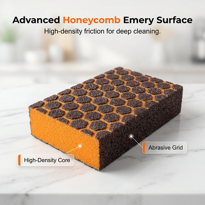 Dual-Action Kitchen Sponges for Tough Grime