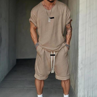 🎁New Arrival 58% OFF💥Men's Casual T-Shirt & Shorts Set