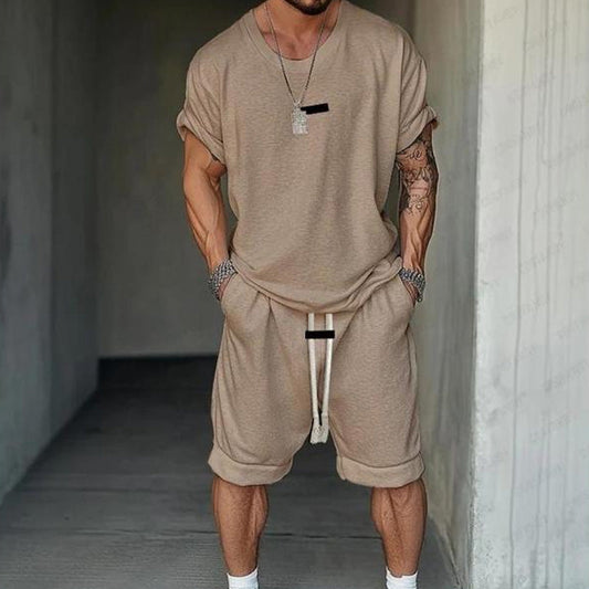 🎁New Arrival 58% OFF💥Men's Casual T-Shirt & Shorts Set