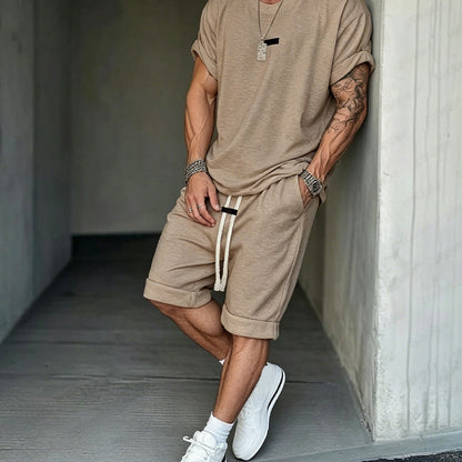 🎁New Arrival 58% OFF💥Men's Casual T-Shirt & Shorts Set