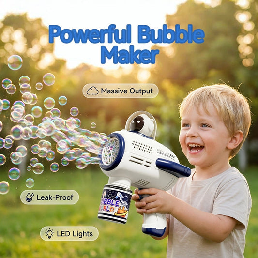 🔥Limited-time offer-Electric Astronaut Bubble Gun for Kids