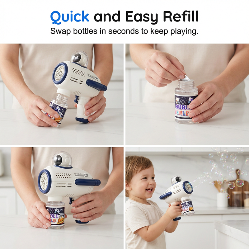 🔥Limited-time offer-Electric Astronaut Bubble Gun for Kids