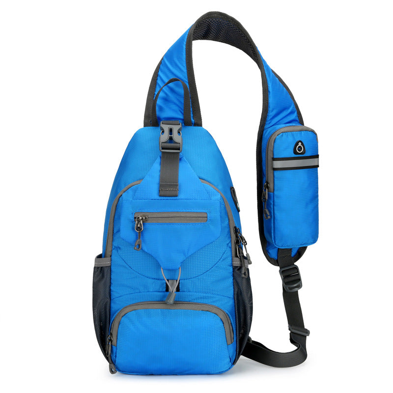 🎒 Practical Everyday Carry | Men's Multi-Pocket Water-Resistant Oxford Sling Bag