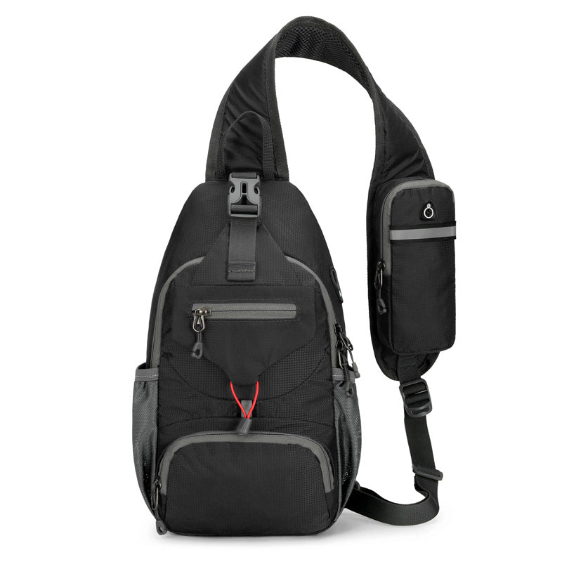 🎒 Practical Everyday Carry | Men's Multi-Pocket Water-Resistant Oxford Sling Bag