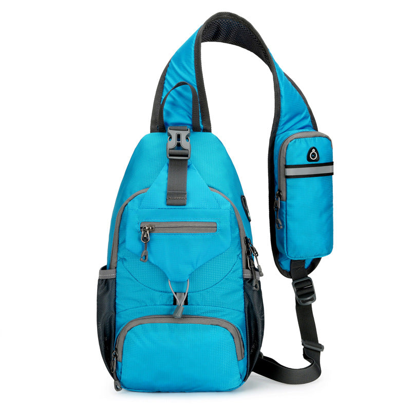 🎒 Practical Everyday Carry | Men's Multi-Pocket Water-Resistant Oxford Sling Bag