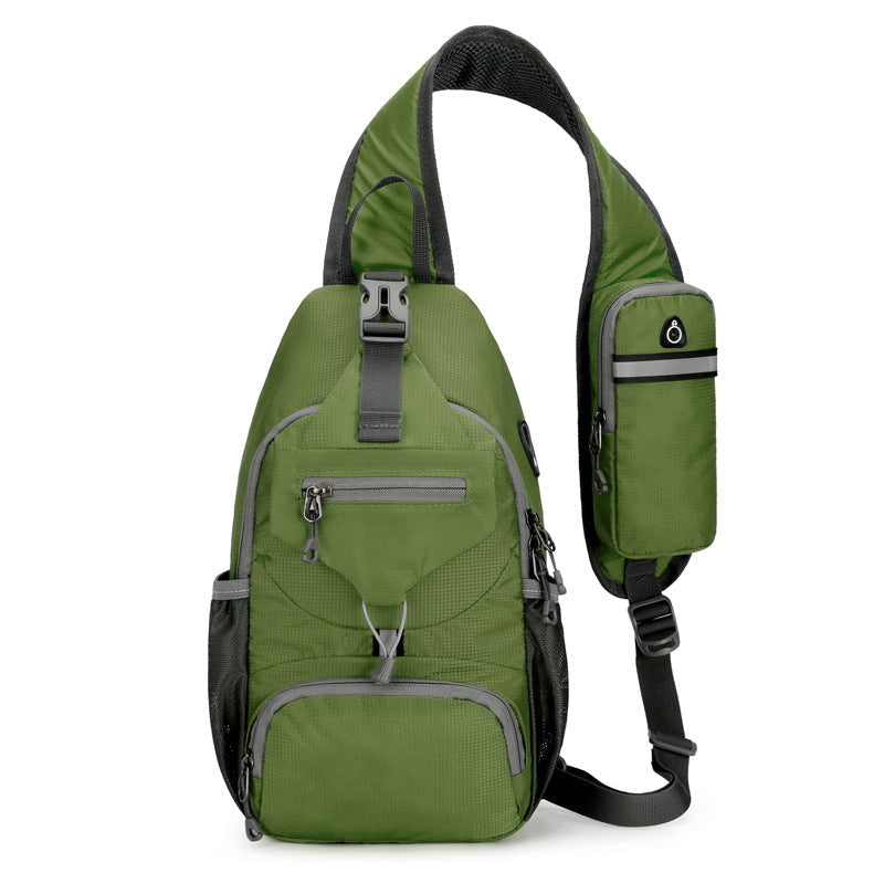 🎒 Practical Everyday Carry | Men's Multi-Pocket Water-Resistant Oxford Sling Bag