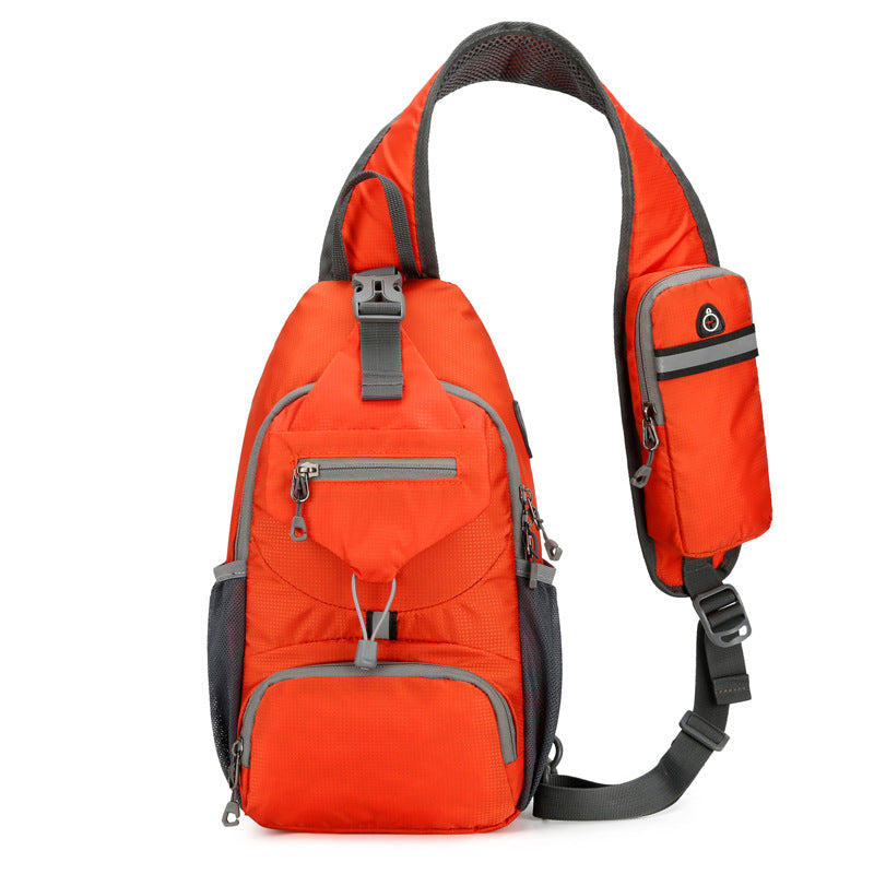 🎒 Practical Everyday Carry | Men's Multi-Pocket Water-Resistant Oxford Sling Bag