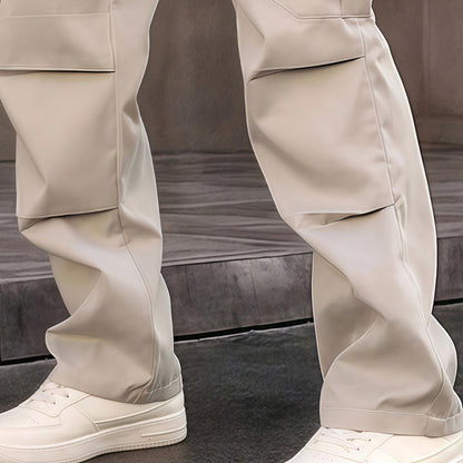🔥New Arrivals & Special Offers-Multi-Pocket Straight-Leg Cargo Pants for Men