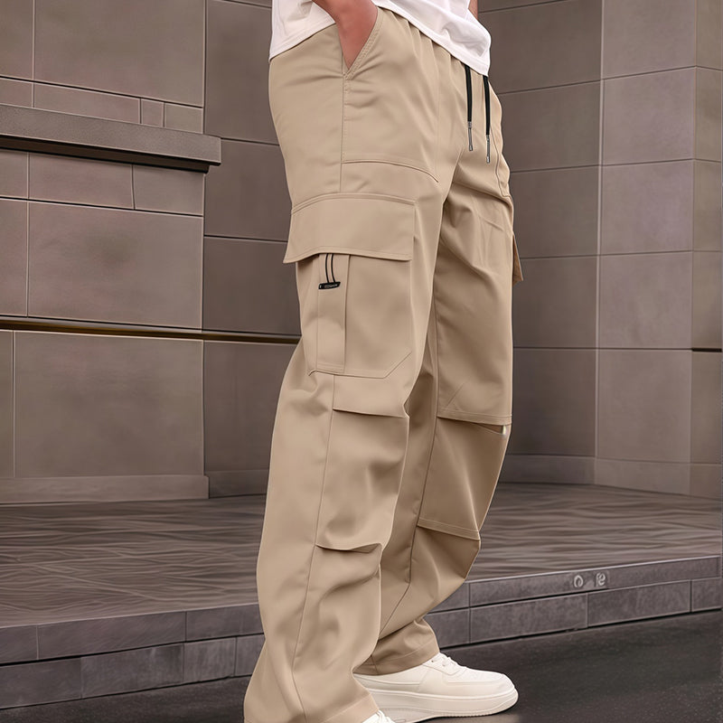 🔥New Arrivals & Special Offers-Multi-Pocket Straight-Leg Cargo Pants for Men