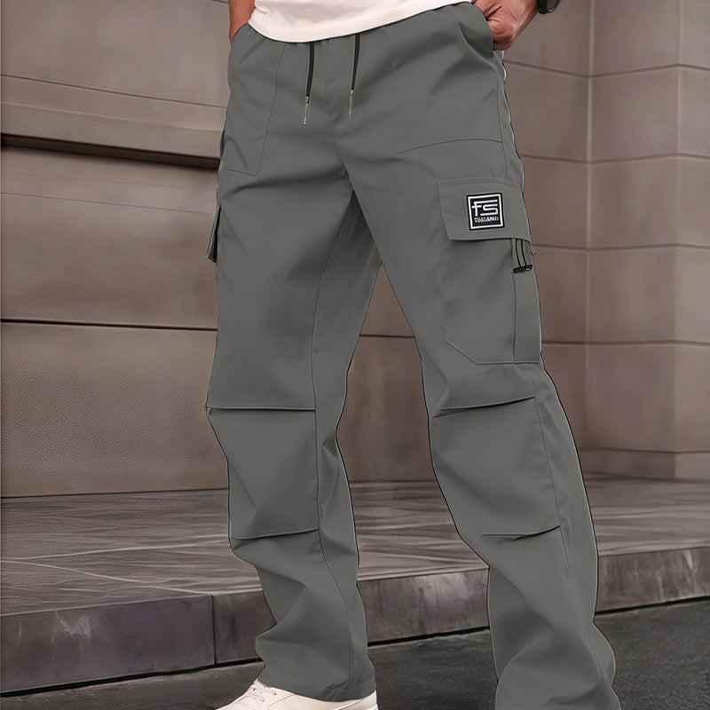 🔥New Arrivals & Special Offers-Multi-Pocket Straight-Leg Cargo Pants for Men