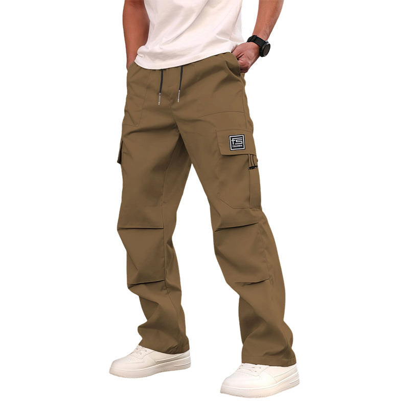 🔥New Arrivals & Special Offers-Multi-Pocket Straight-Leg Cargo Pants for Men