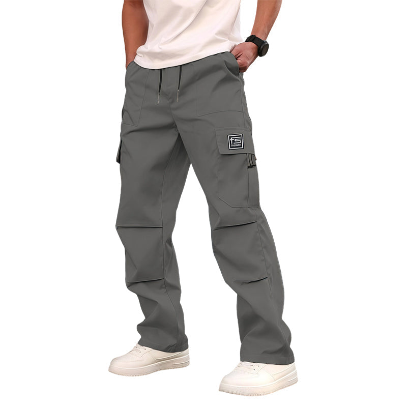 🔥New Arrivals & Special Offers-Multi-Pocket Straight-Leg Cargo Pants for Men