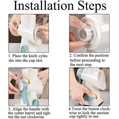 🧊 50% OFF NOW! ✨ Hand Crank Ice Crusher – Super Fine Ice in Seconds – Dual Blades & Suction Base 🍹