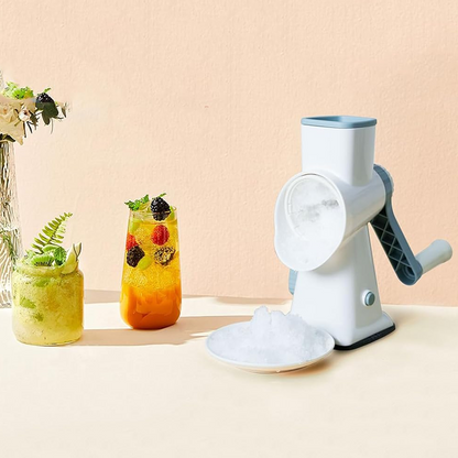 🧊 50% OFF NOW! ✨ Hand Crank Ice Crusher – Super Fine Ice in Seconds – Dual Blades & Suction Base 🍹