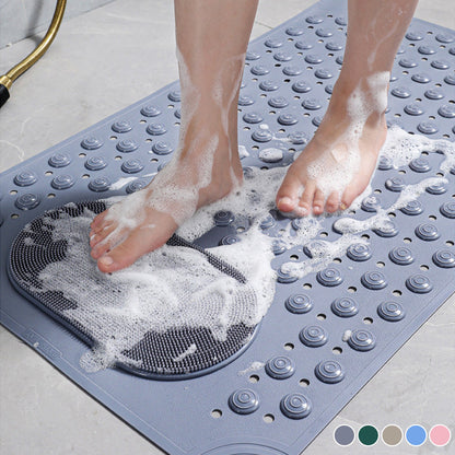 🔥Hot Deals-Bathroom Non Slip Massage Mat with Suction Cups and Drain Holes