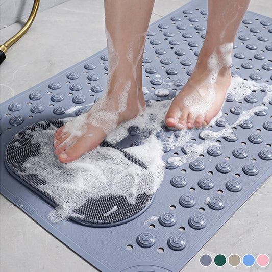 🔥Hot Deals-Bathroom Non Slip Massage Mat with Suction Cups and Drain Holes