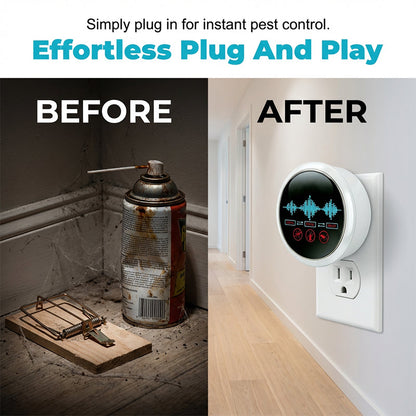 🔥Limited-time offer-Upgraded Ultrasonic Pest Control Repeller